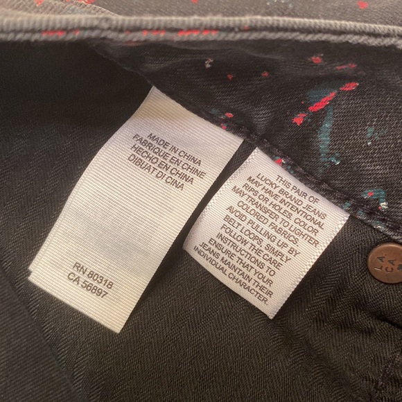 Lucky brand Lolita Capri size 12/31 - Picture 13 of 14